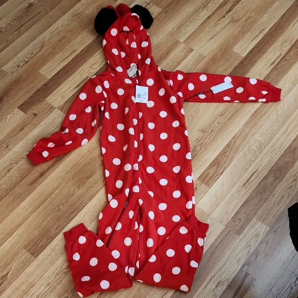 Forever 21 Minnie 1 Piece Pjs - Picture 1 of 5